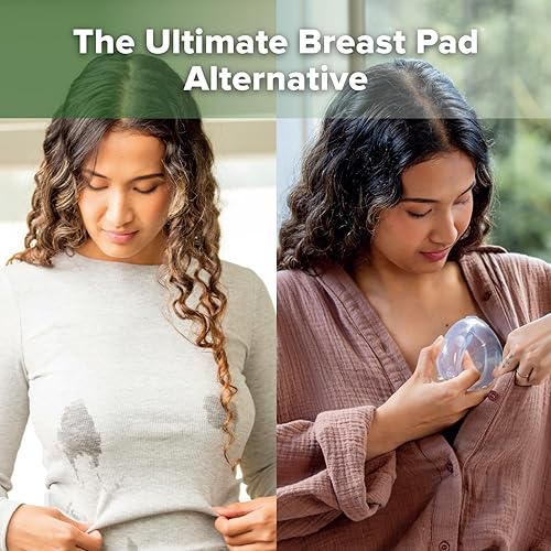 Miniatura 5 de haakaa Extractor de leche manual de 34fl oz con tapa de silicona a prueba de fugas y colector de leche materna de mariquita portátil de 25fl oz para