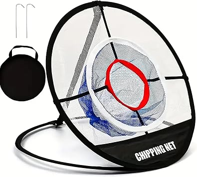 Golf Net, Portable and Foldable Golf Practice Net, Ideal for Indoor & Outdoor Use, Easy Setup for Home Training