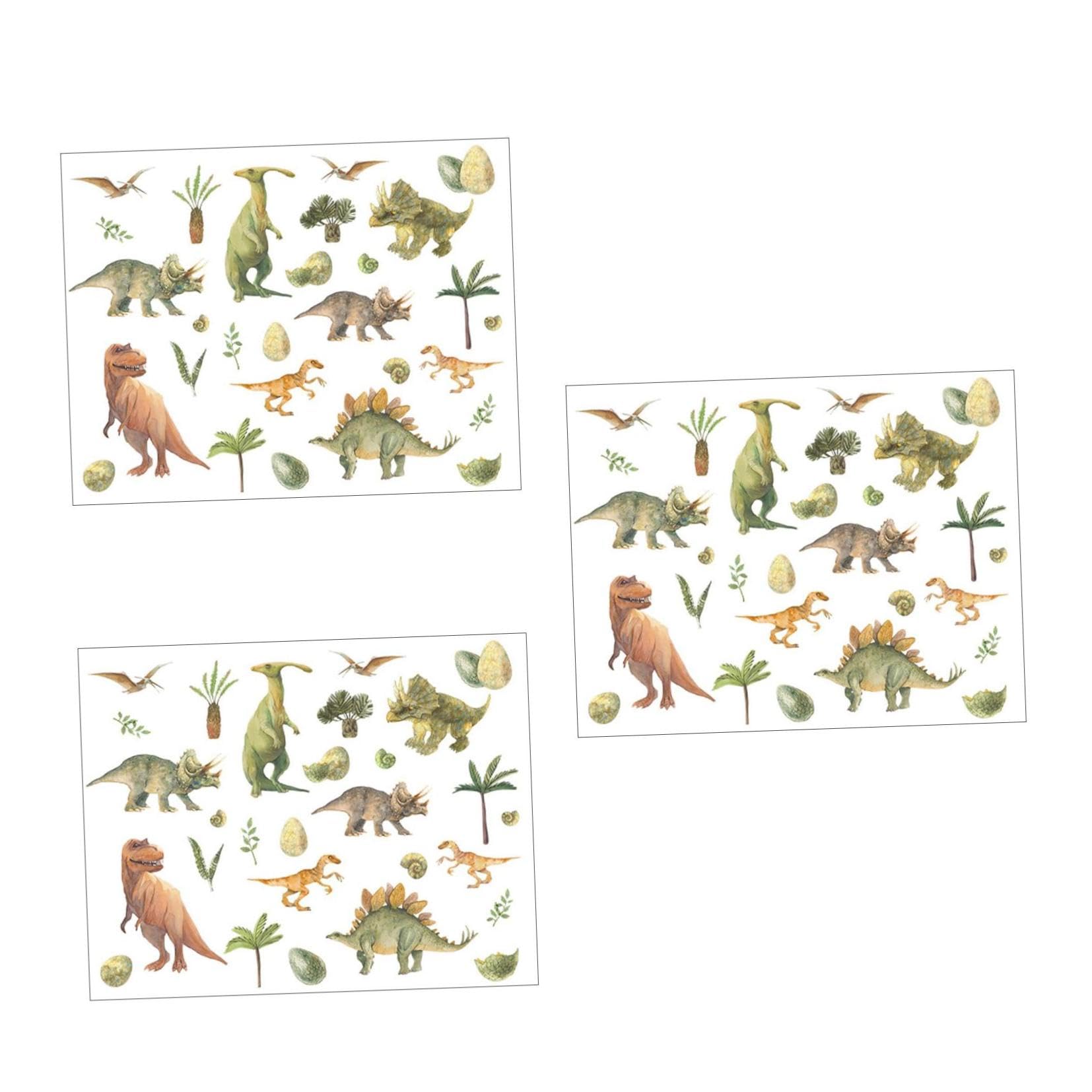SHINEOFI 3 Set Adesivi Murali Adesivi Diy con Cartoni Animati per Decorare Dei Stickers Murali Facili da Applicare e Rimuovere Decori per Cameretta