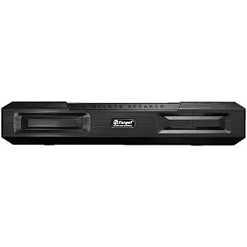 Target TT-SBA-221 Wireless Bluetooth Soundbar, 20W, Black, with AUX, USB, FM Radio, MicroSD, TWS, Rechargeable Battery