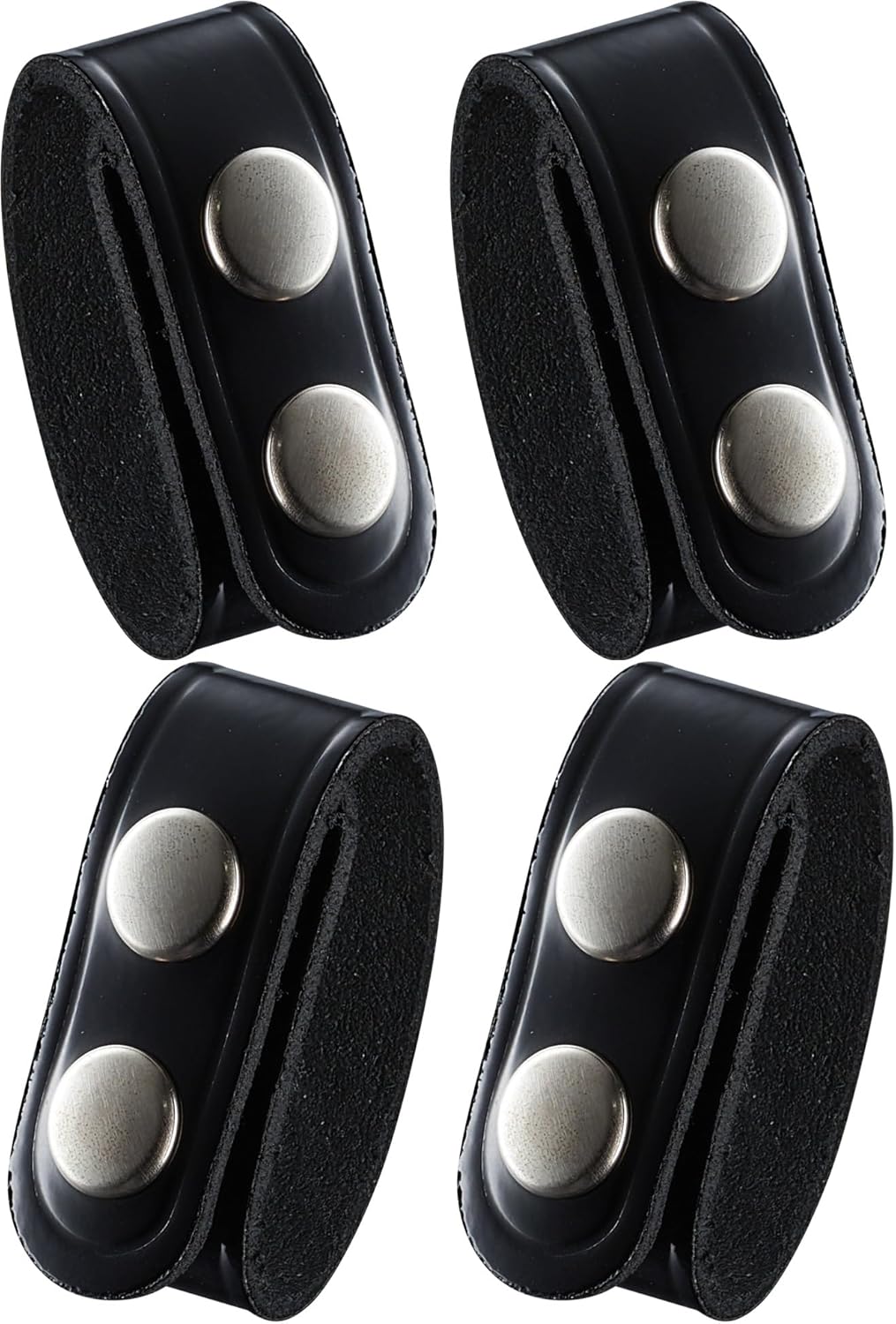 Perfect Fit Shield Wallets Duty Belt Keeper with Double Snap Closure (Pack of 4) - Image 4