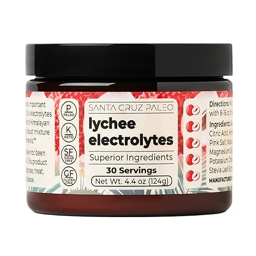 Santa Cruz Paleo Electrolyte Powder ~ Lychee Flavor