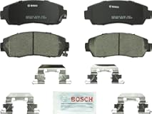 BOSCH BC1089 QuietCast Premium Ceramic Disc Brake Pad Set - Compatible with Select Acura RDX&semi; Honda Accord Crosstour&comma; Crosstour&comma; CR-V&comma; Odyssey&semi; FRONT