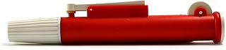 Pipette Pump, 25ml - Red Color - Precise Pipetting & Quick Emptying - Eisco Labs