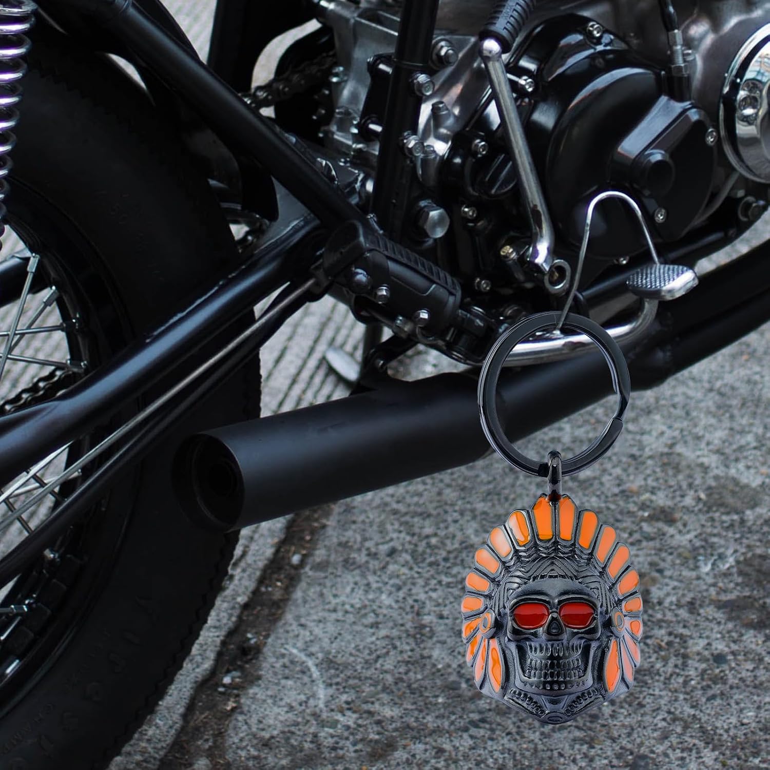 Motorcycle for Bells - Bicycle Bells for Men, Stainless Steel can bring good luck and peace to motorcycle accessories