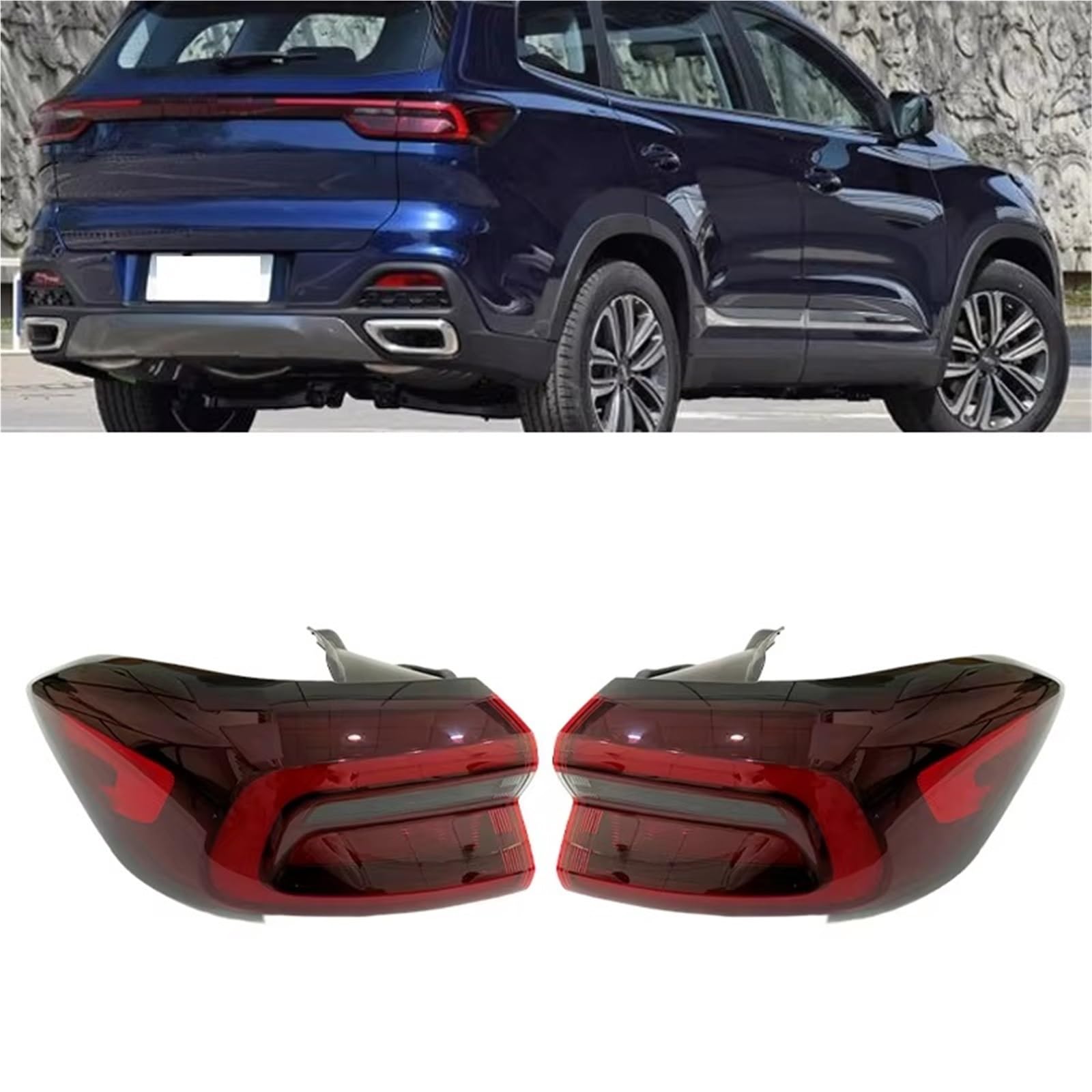 Pilotos Traseros Iluminación Para Chery Para Tiggo 8 Para 7 2019 2020 Luz Trasera De Coche Intermitente Freno Marcha Atrás Estacionamiento