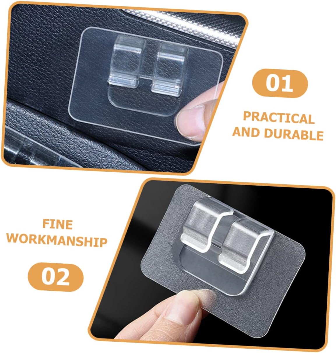 60pcs Car Mat Carpet Clips for SUV Floor Mats Fixing Clamps Automotive Carpet Gripper Accessories