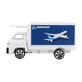 Daron Airport Playset - Boeing 787 - Die-Cast Metal Airplane Toy with Plastic Accessories and Vehicles for Kids Ages 3+