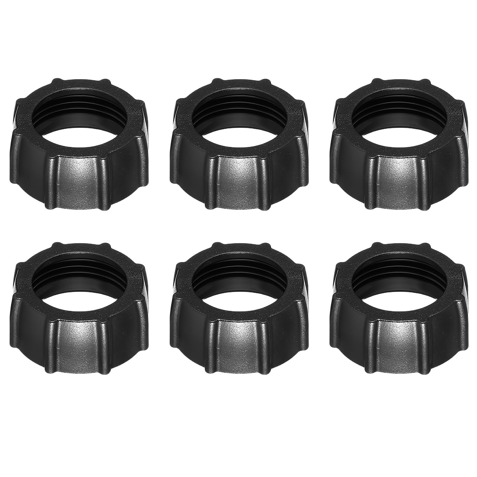 6 Pcs Car Phone Mount Replacement Parts Tightening Nut for Replacement Screw-On Parts Adapter Phone Holder Tightening Nut