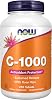 Suplementos NOW Foods, Vitamina C-1,000 con Escaramujo, Liberación Sostenida, Protección Antioxidante*, 250 Tabletas (Paquete de 1) 1