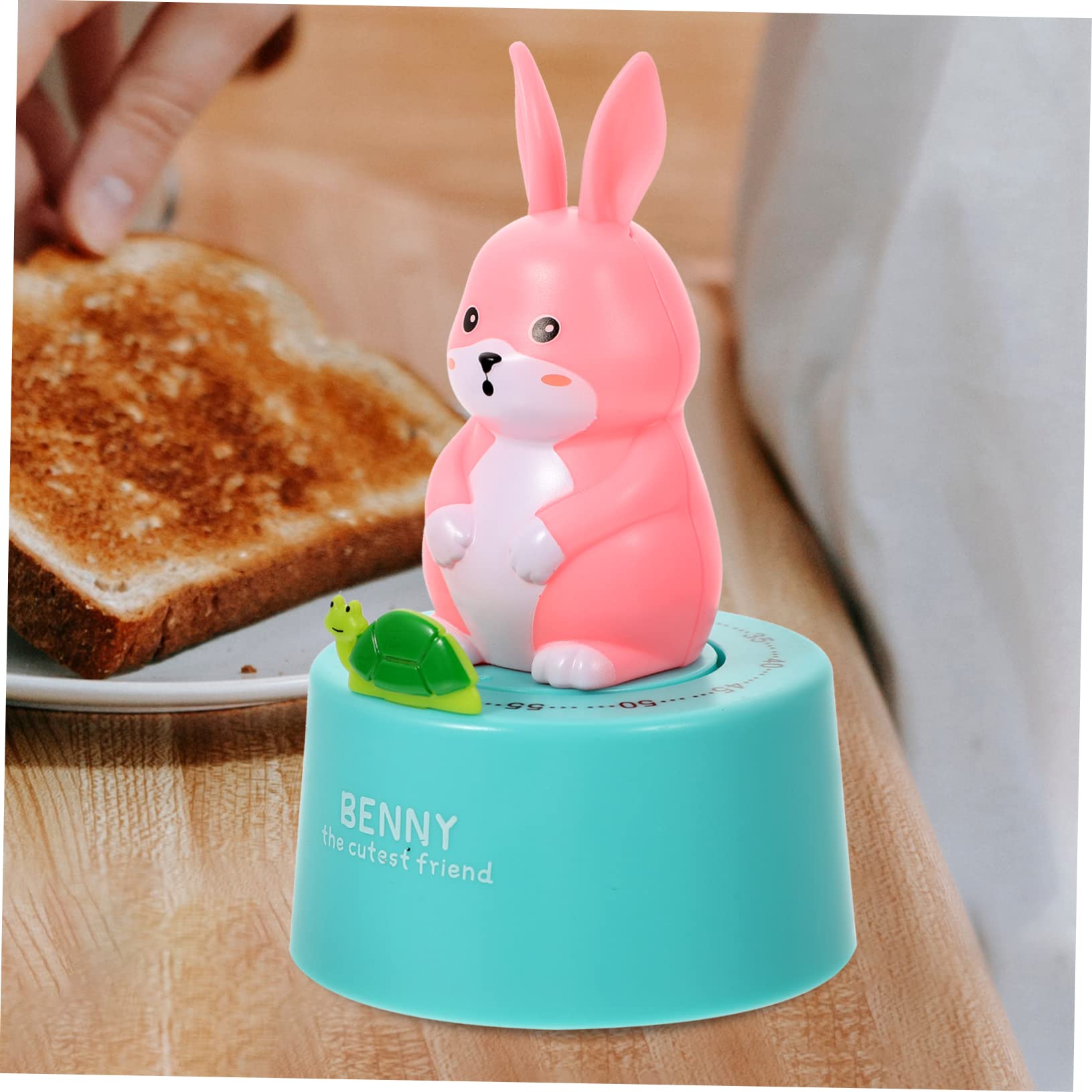 Amosfun 3St Kochtimer Countdown Uhr küchenhelfee zeitschsltuhr clockclock disell Uhr Kleinkind-Timer Küchentimer für Senioren Zeitschaltuhr mechanischer Backtimer Timer-Küche Magnet Blue