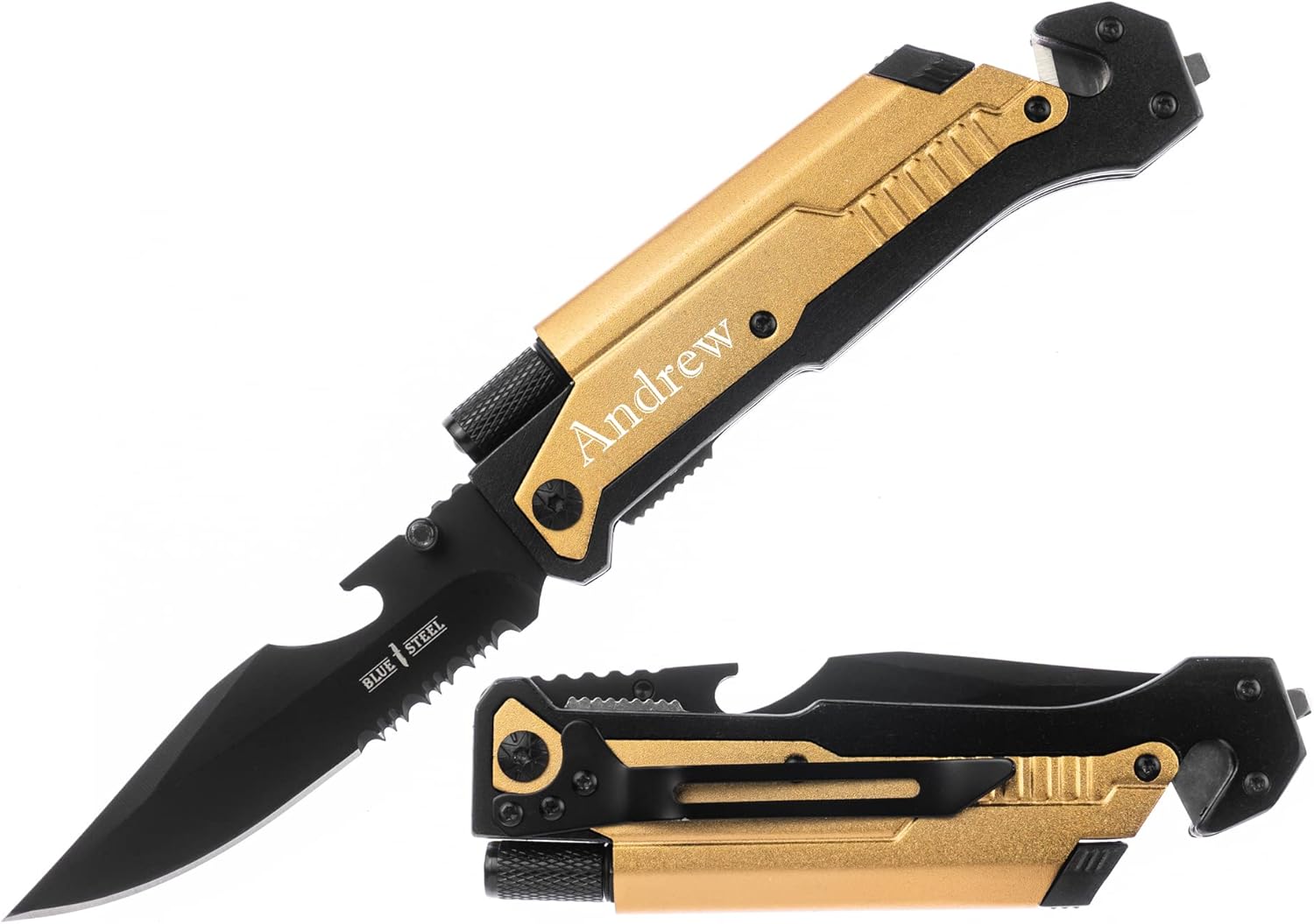 Gifts Infinity® Personalized Engraved Tactical Knives 6in