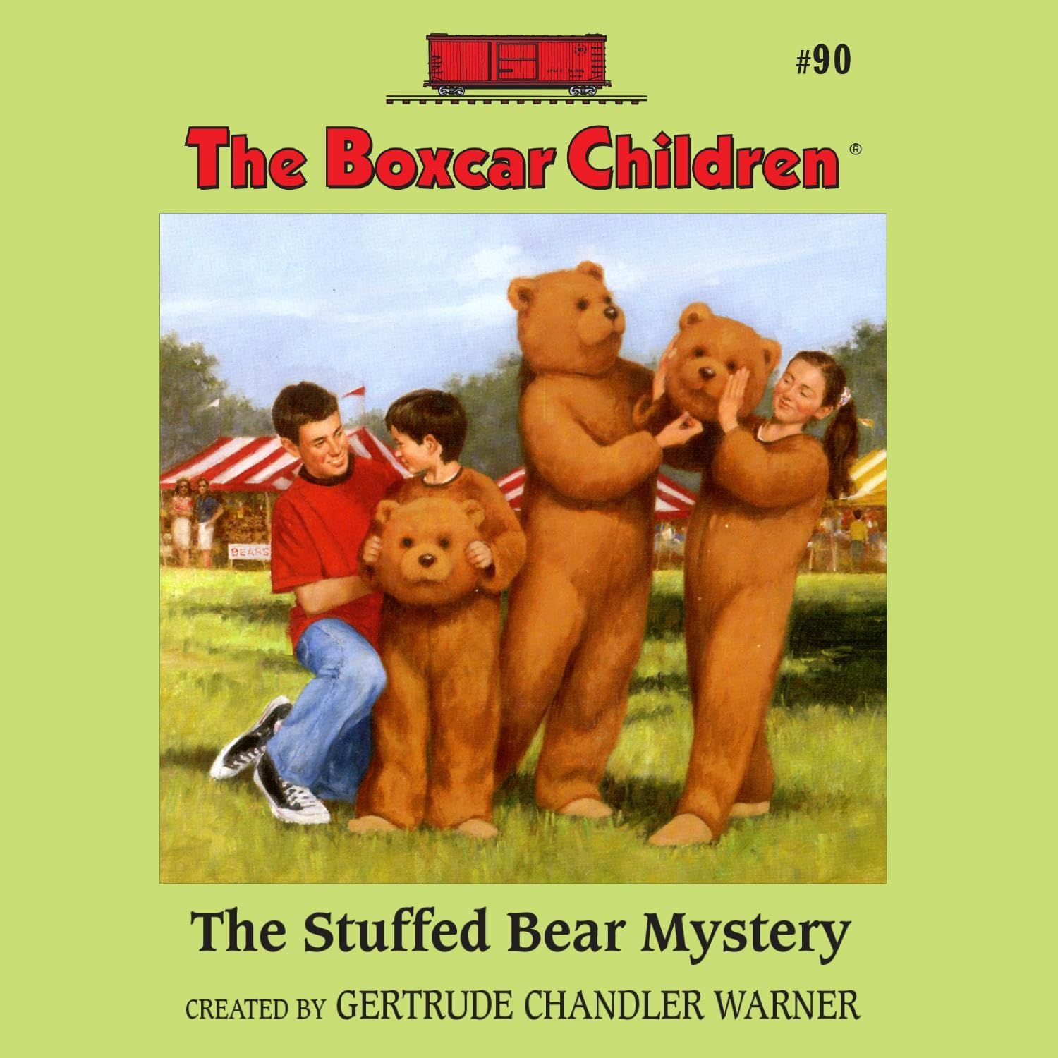 Cover art for The Stuffed Bear Mystery