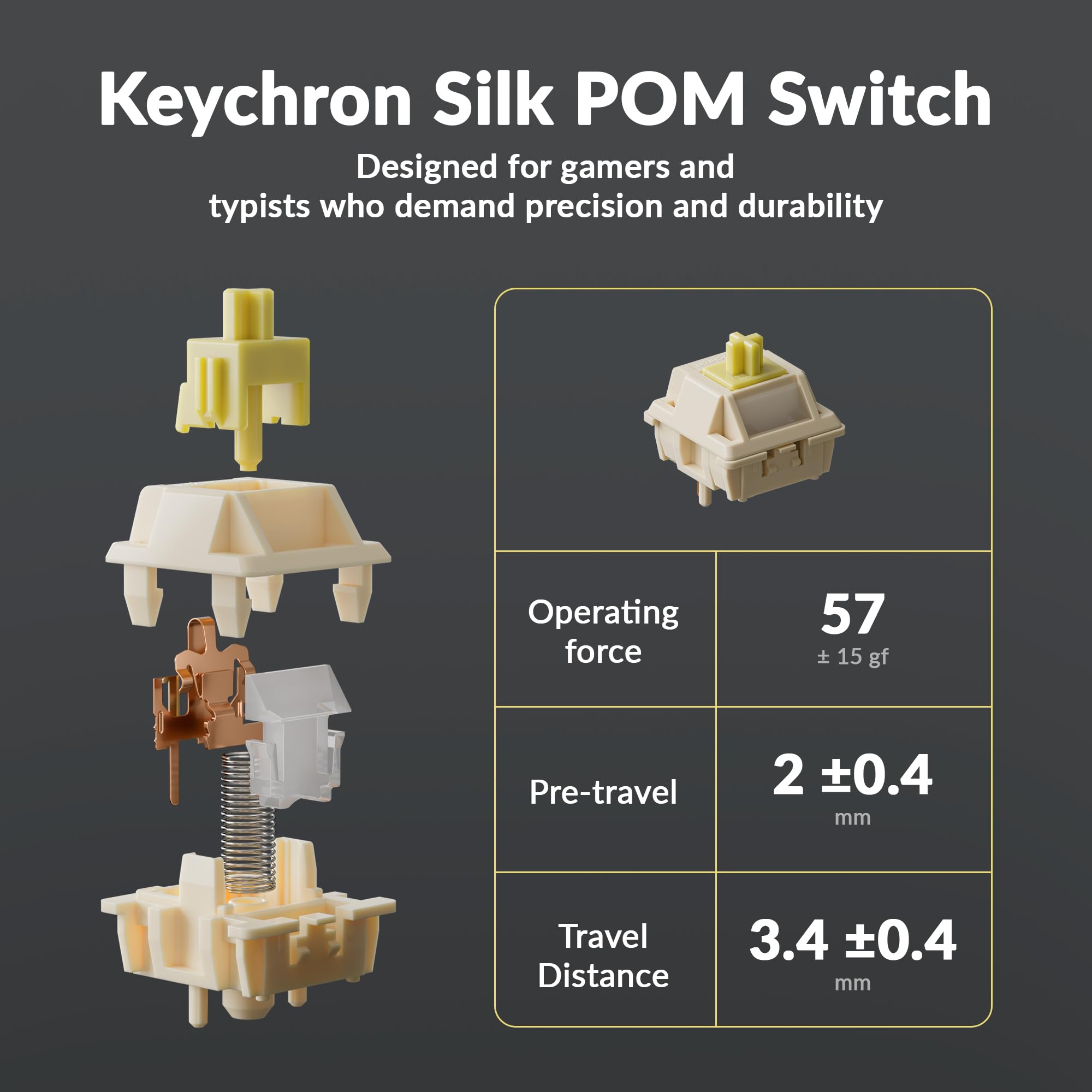 Keychron Q3 Ultra Wireless Mechanical Keyboard 8KHz Polling Rate, TKL 2.4G/Bluetooth 5.3/Wired Up to 660 Hours Long Battery Life, Hot-Swappable Aluminum RGB Gaming ZMK for Mac/Windows/Linux-Black — view 8