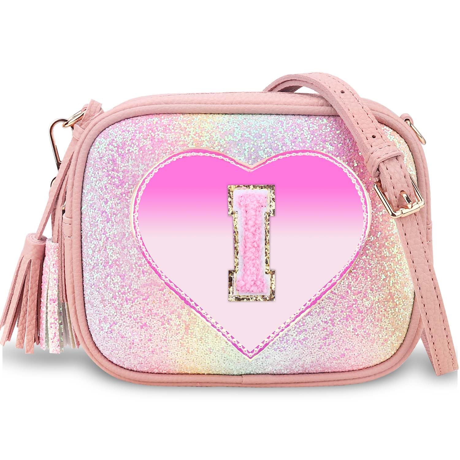Purse Gifts for Little Girls - Kids Heart Purse Cute Crossbody Bag Teens Girls Birthday Gift