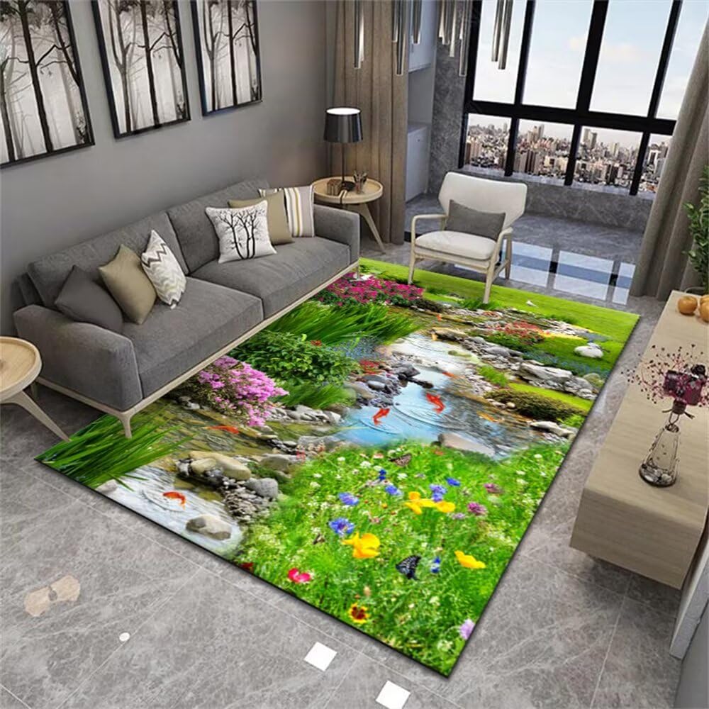 Tapis de salon résistant à l'humidité 180X250cm lit pour chien et chat