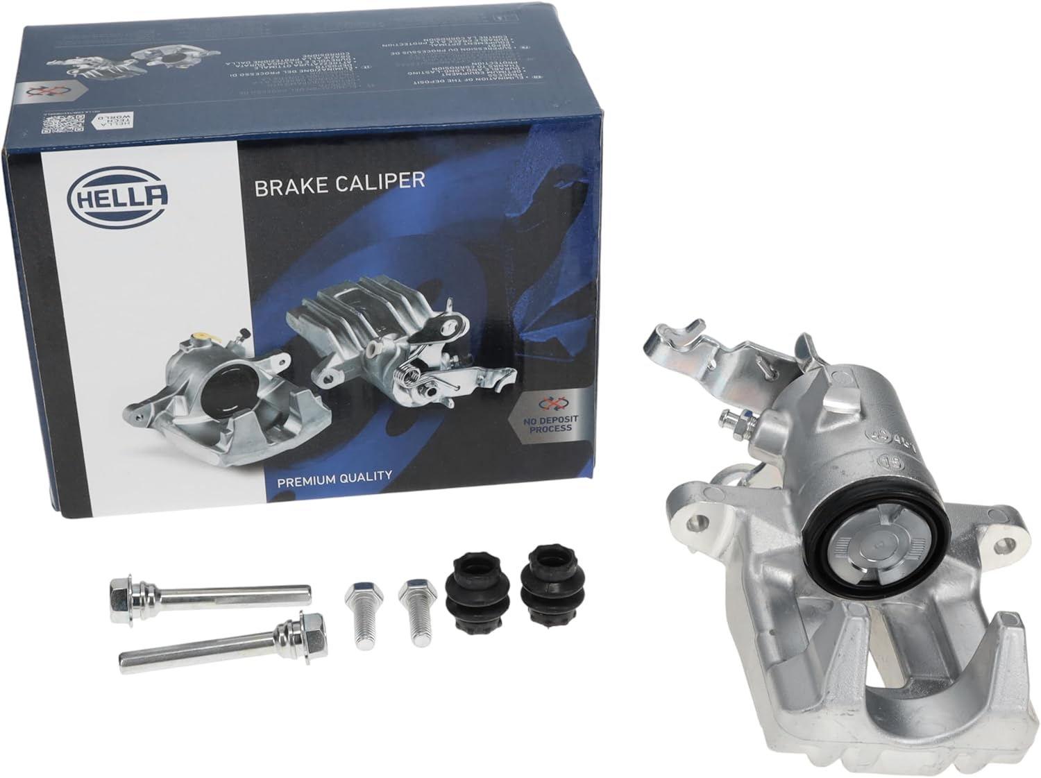HELLA Brake Caliper Compatible with Select 2010-2019 Audi & Volkswagen, Rear Left
