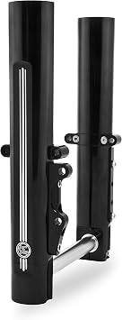 Performance Machine 0208-2097-B Fork Leg Kit for Stock or Performance Machine Calipers - Single Disc - Black