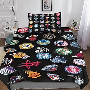 Sets De Housses De Couettes 2 Personnes, Microfibre 3D Rose Parure De