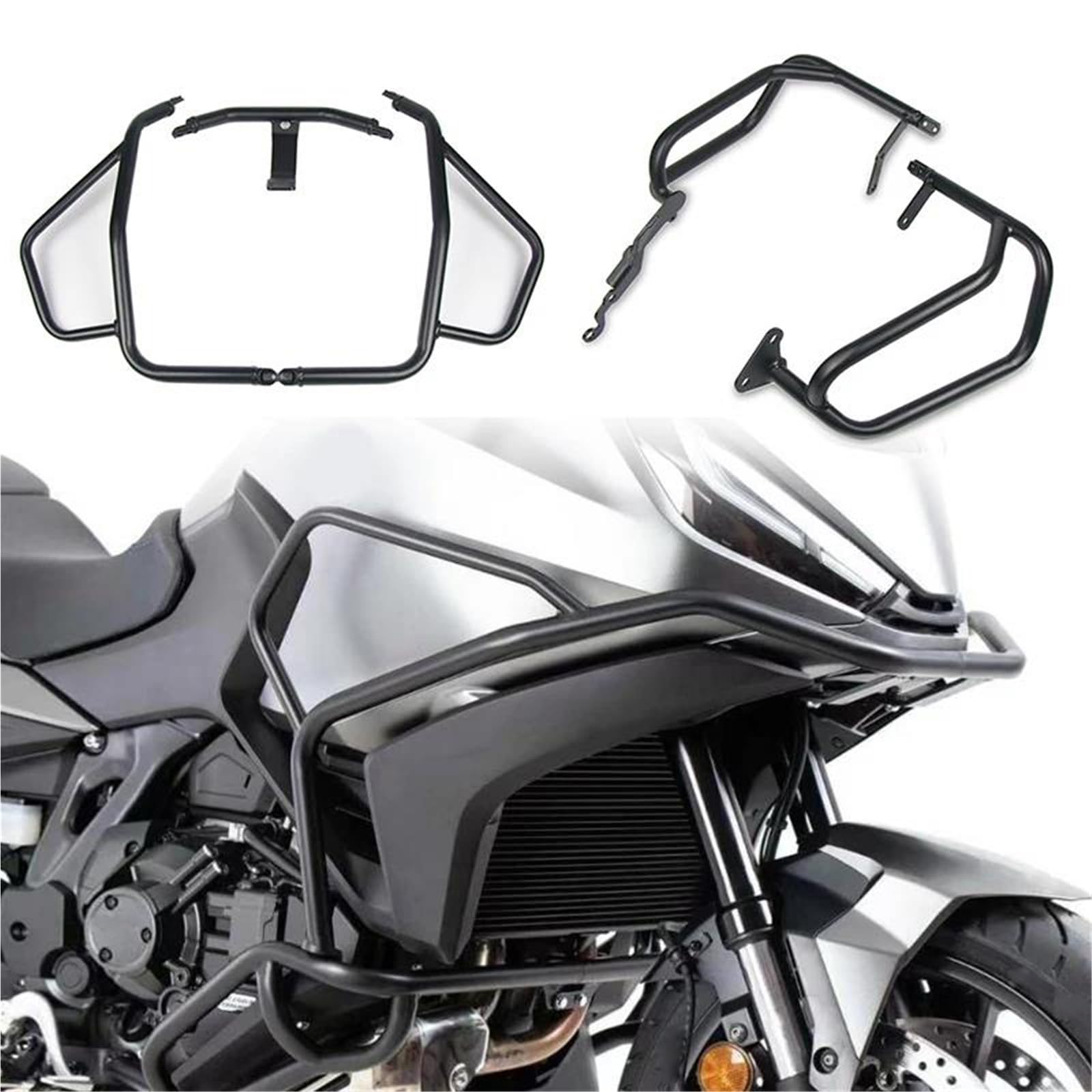 Barra di Protezione Set di Barre di Protezione Antiurto per Serbatoio Motore per Moto, Barre di Protezione Paraurti per Honda NT1100 DCT NT 1100 2022-2023