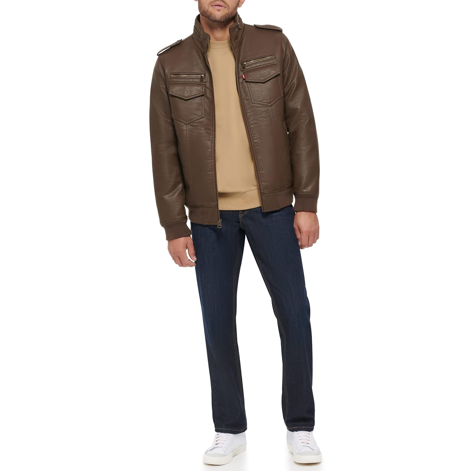 Levi’s Jaqueta aviador masculina grande e alta de couro sintético sherpa em promoção! Veja a oferta e mais achadinhos de Jaquetas & Casacos 9 Hoje é o melhor dia para comprar Levi’s Jaqueta aviador masculina grande e alta de couro sintético sherpa com aquele preço maroto! Promoção! Aproveite a oferta! 9