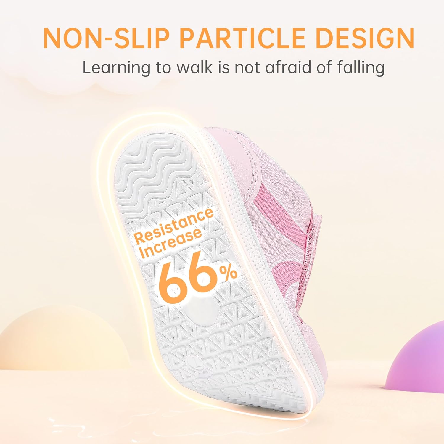 STQ KIDS Toddler Wide Toe Box Shoes Girls First Walking Barefoot Shoes Water Pink & Beige Toddler Size 7