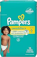 Vista 152 de Pampers Swaddlers - Pañales desechables ultra suaves para bebé talla 1, 164