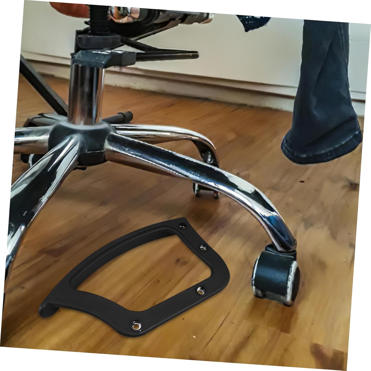 1pair Ergonomic Daily Use Chair Armrests Sturdy Wear-Resistant Arm Rests for Office and Home Chairs Comfortable Elbow Support Accessories