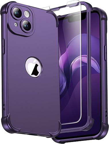Miniatura 146 de ORETECH Funda para iPhone 13, con [2 protectores de pantalla] [prueba de caídas de grado militar de 15 pies] [protección de cámara] cuerpo completo