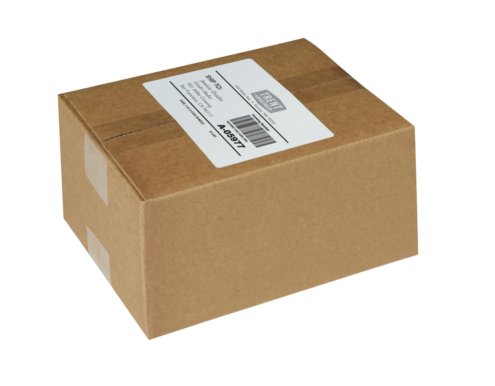 Avery Lot de 1 rouleau de 1 000 étiquettes thermiques industrielles pour imprimantes thermiques, 10,2 x 15,2 cm, blanc