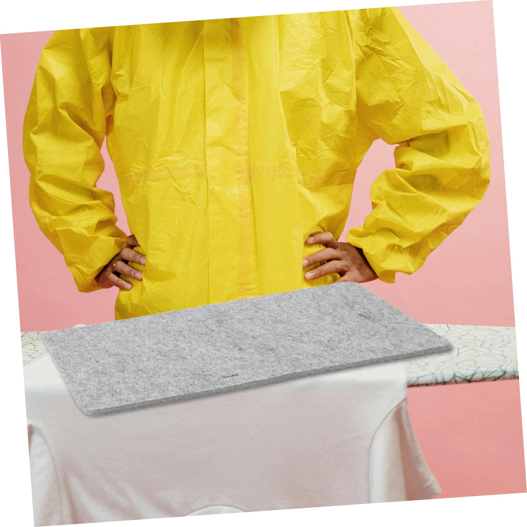Wollfilzplatten Bügelunterlage 12x18 Zoll aus Filz für Kleidung | Weich und Schützend, Hohe Aufnahme, Pflegeleicht und Langlebig, für Nähen und Reinigung