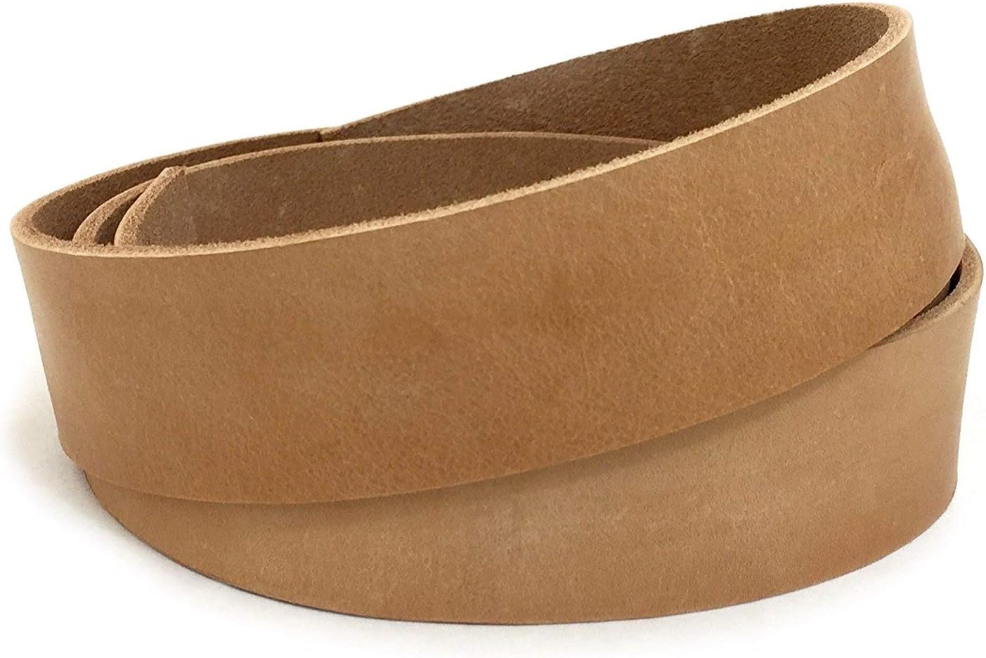 SLC Vegetable Tanned Leather Belt Blank (1-1/2" x 50") Strip 8/9 Ounce Full-Grain Import Leather