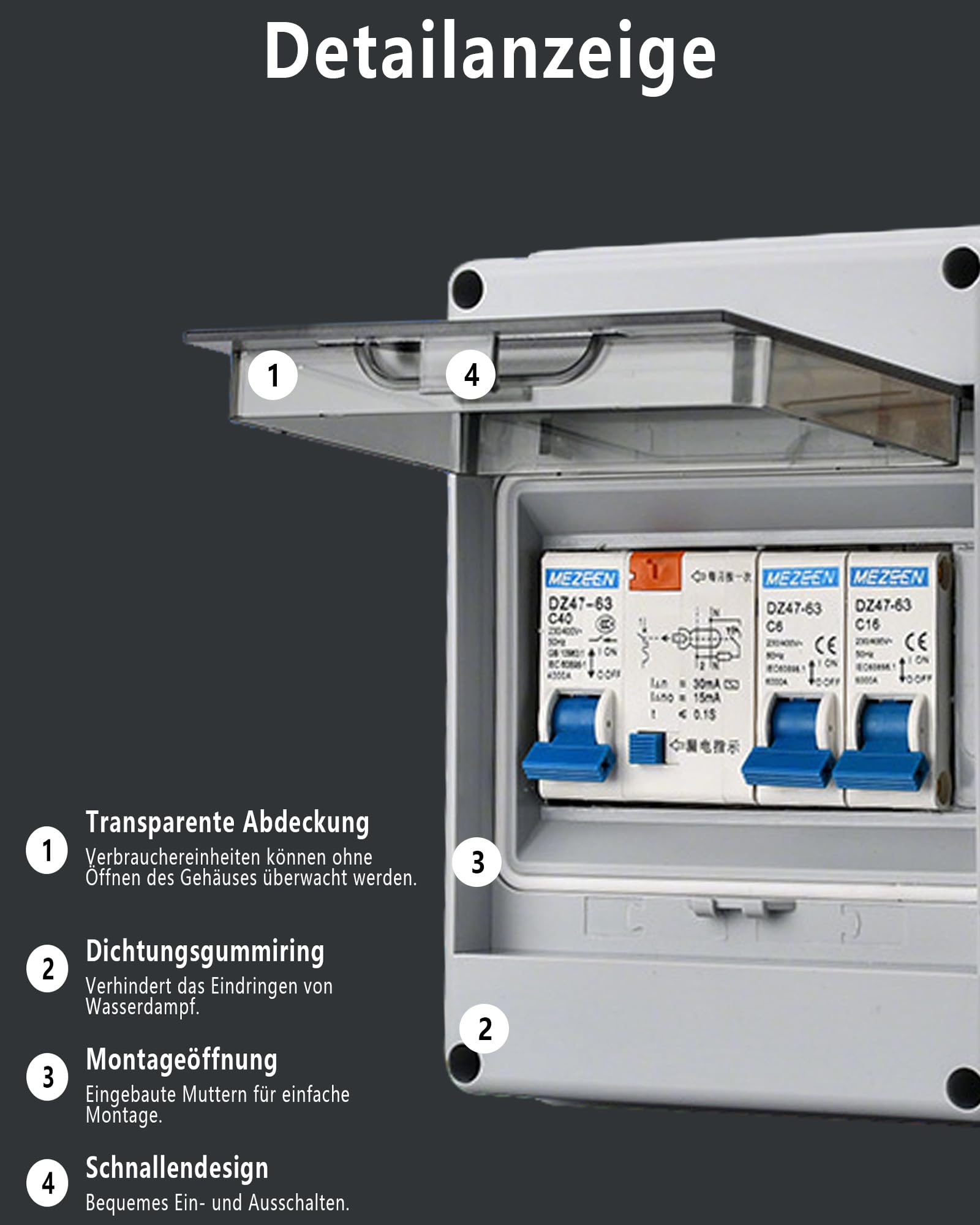 Waterdichte Zekeringkast Automobiel Waterdichte Ze... – Vicedeal