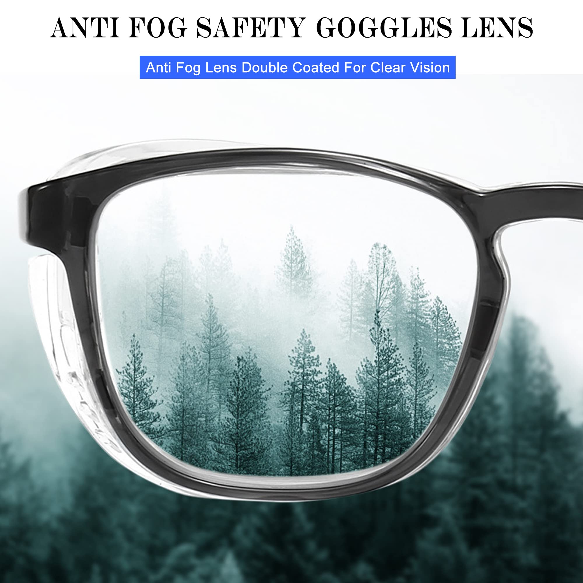 LIFT Safety Alias Safety Glasses (Black Frame/Clear Lens)