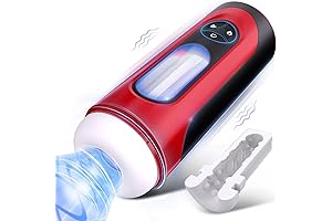 Automatic Male Masturbators for Men, Advanced Penis Sex Toy with 10 Vibration...