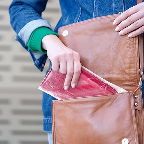 Miniatura 5 de Paquete de 20 ponchos de lluvia desechables para adultos, impermeables de emergencia de plástico transparente con capucha, ponchos de lluvia a