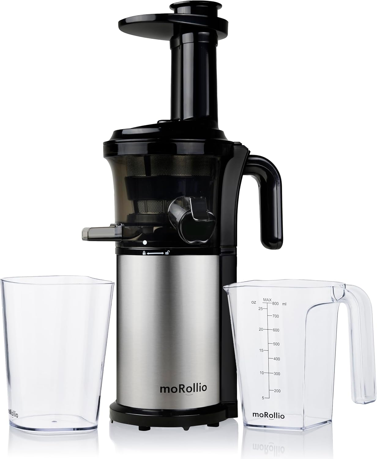 Cold Press Juicer; Slow Masticating Juicer Machine for Vegetables and Fruit; 200W Powerful Slow Juicer, High Extraction Rate, Easy to Clean