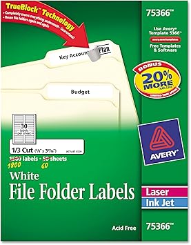 Avery (75366) Label