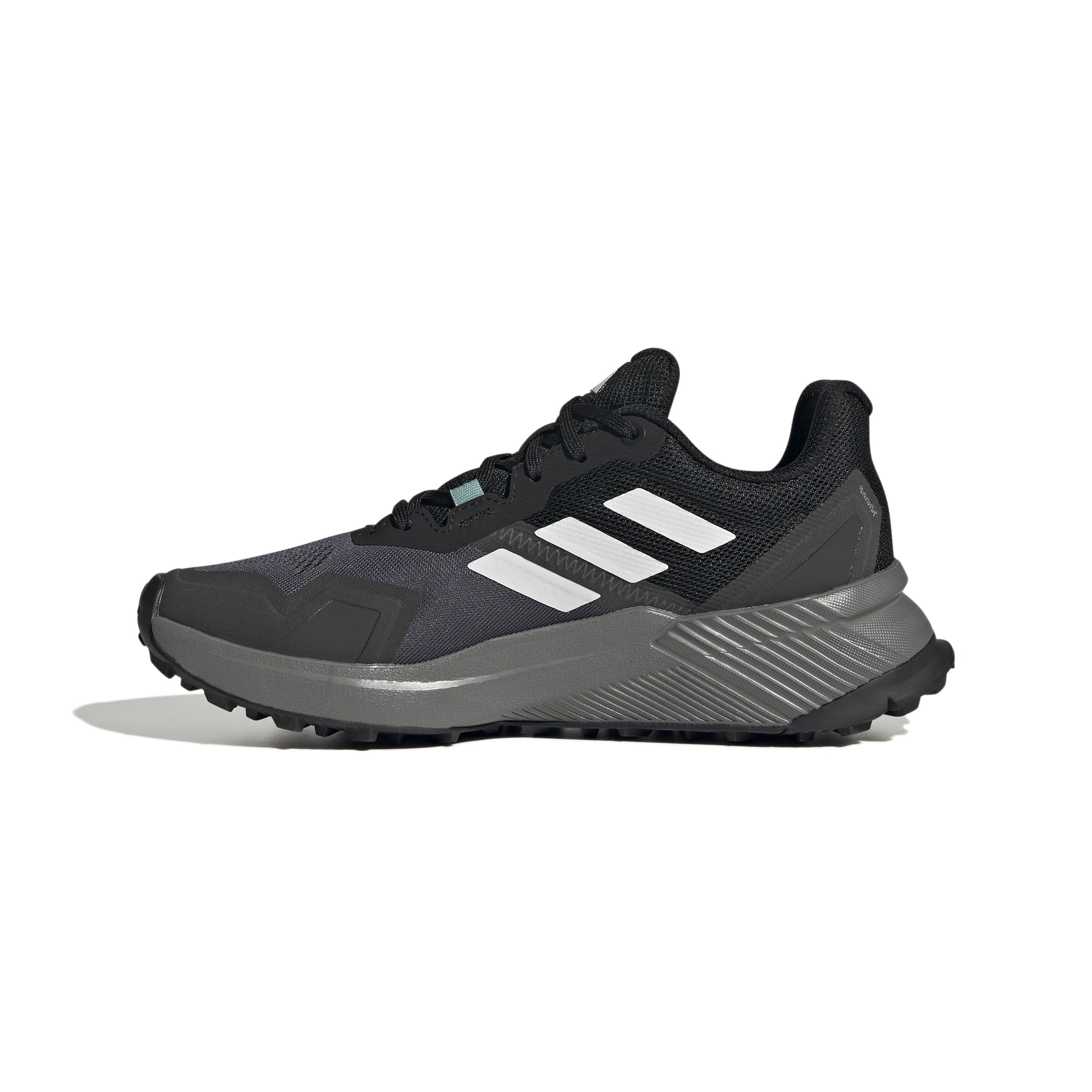 adidas Women's Terrex Soulstride W Sneaker, Collegiate Green/White, 9 UK
