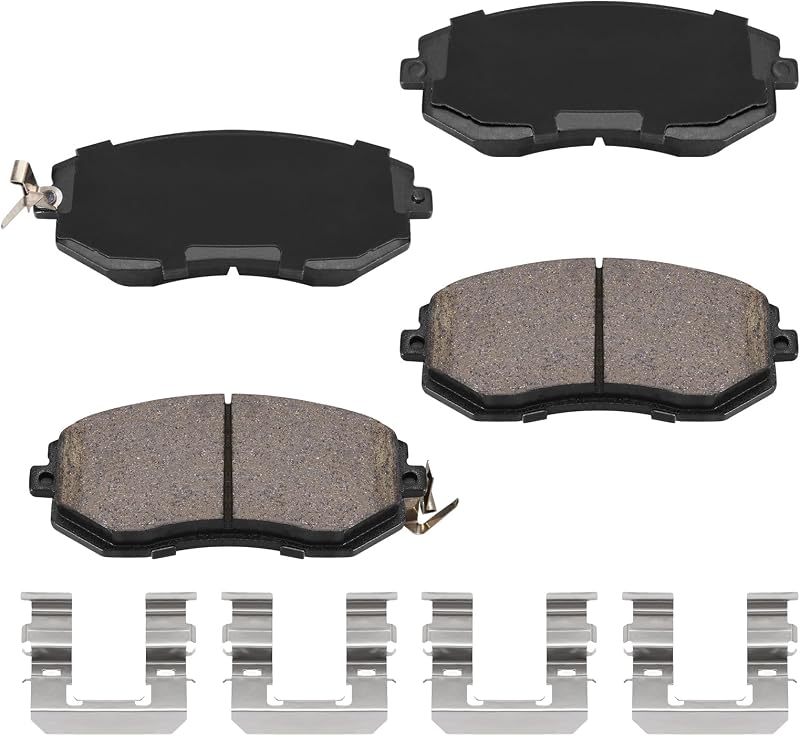 Pastilhas de freio dianteiras cerâmicas XTHZLP HZ1539 para Subaru, Toyota 86, GR86 e Scion FR-S – 1 unidade