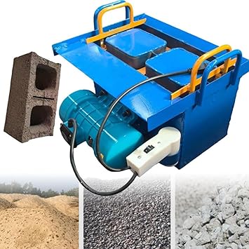 Concrete Block Making Machine, Electric Hollow Making Maker, Extrusion Brick Machine, 30 Bricks/Hour, Max Pressure 23kN, Fast Forming in 45S