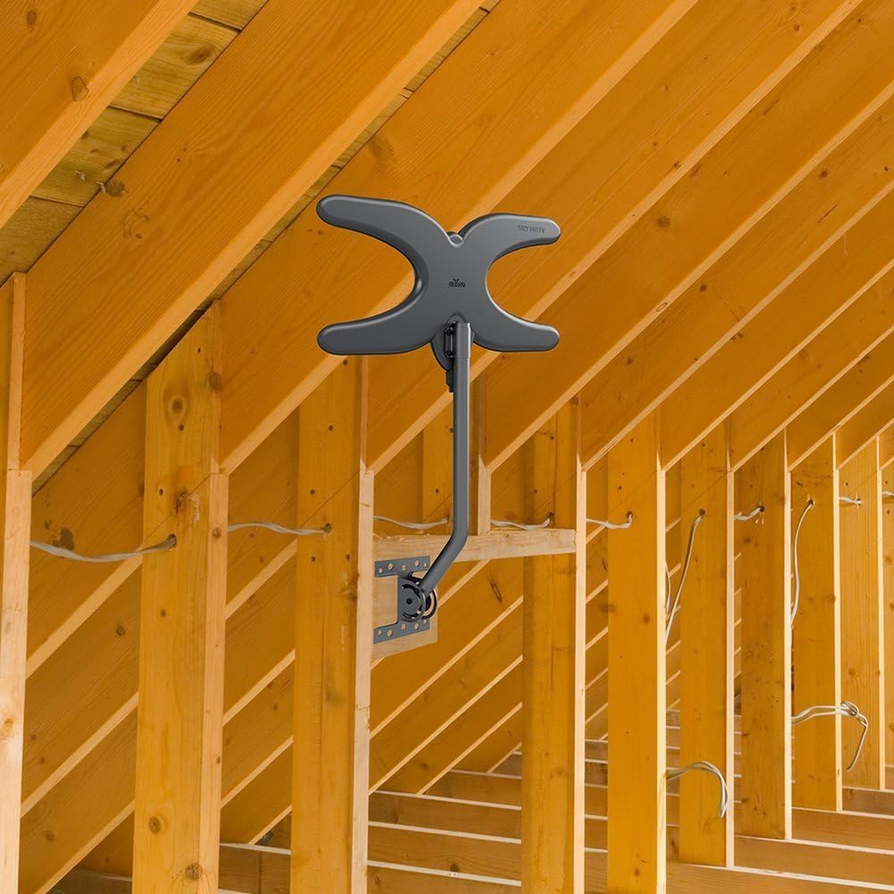 Mohu Sky 60 Antenna mounted on a rooftop
