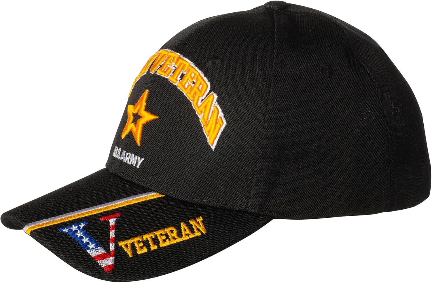 Official Licensed US Army Veteran Embroidered Cap - Image 2