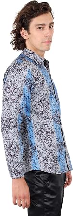 Barabas Men's Fantasy Floral Shirt Fantasy 2680