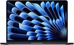 Apple MacBook Air 13'' con chip M5: progettato per l’AI, display Liquid Retina da 13,6'', 16GB di memoria unificata, 512 GB di archiviazione SSD, 10 CPU, 8 GPU, Wi Fi 7 – Mezzanotte