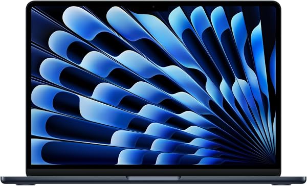 Apple MacBook Air 13'' con chip M5: progettato per l’AI, display Liquid Retina da 13,6'', 16GB di memoria unificata, 512 GB di archiviazione SSD, 10 CPU, 8 GPU, Wi Fi 7 – Mezzanotte - 1