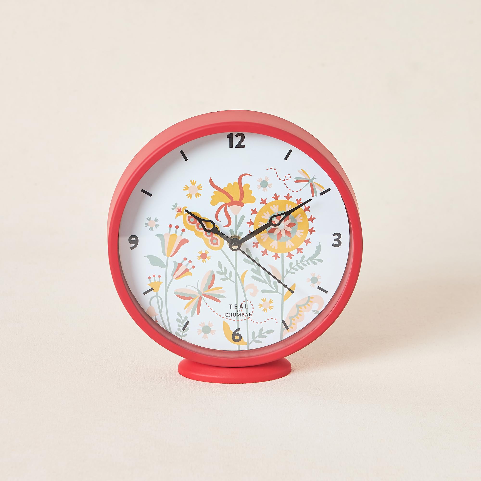 Teal Chumbak Wall Clock - Stylish Home Decor -11