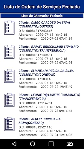 MyOS Aplicativo para gerência de Ordem de Serviço e Mapas para Empresa de Telecom e, Provedor de Int