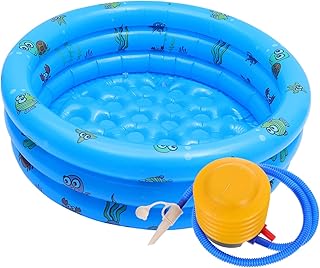 HONMEET Piscina Inflável Infantil Inflável Centro De Natação Inflável Piscina Infantil Brinquedos Para Bebês Playset Interior Piscinas Para Bebês Piscina Infantil Brinquedo Tricíclico