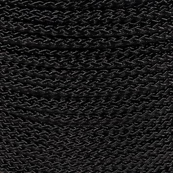 Rope and Cord All Purpose Diamond Braid Nylon Rope with Absorption and Stretch Black (1/4 Inch by 10 ft)